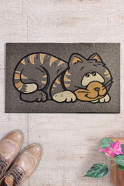 Conceptum Felpudo Gatto Multicolor 40x60 cm